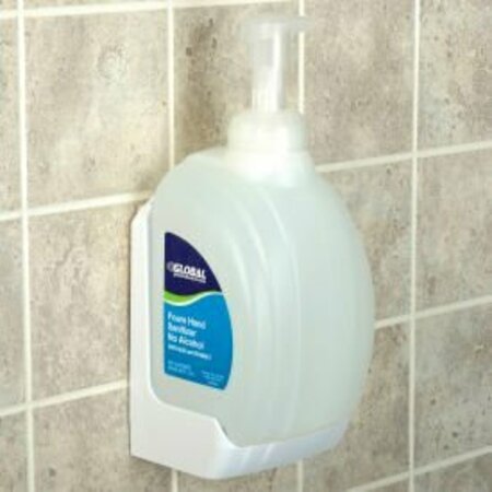 KUTOL PRODUCTS Global Industrial„¢ Wall Mount Bracket for Global 32 oz. Hand Soap/Sanitizer - White 641461WH